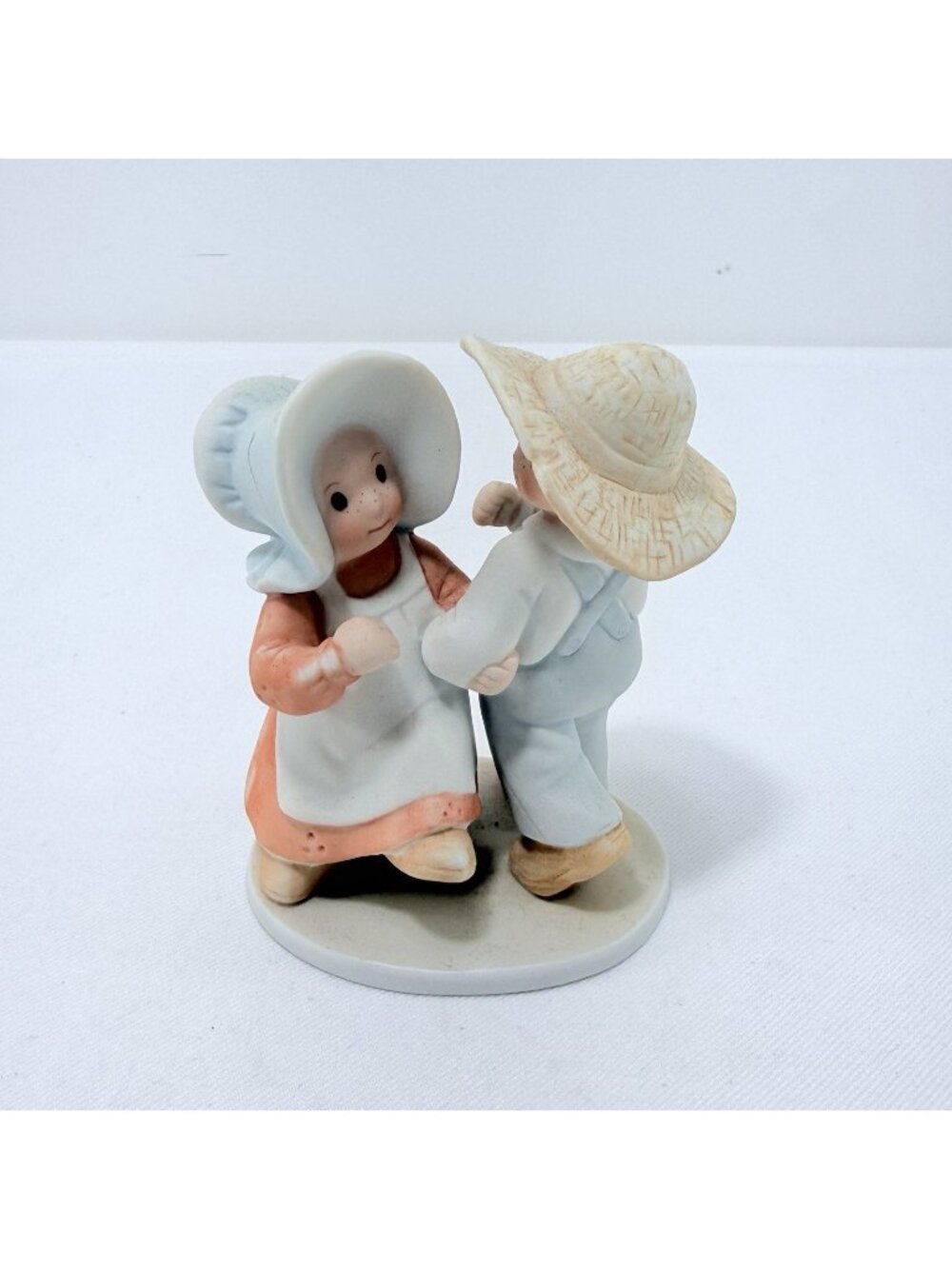 Vintage Masterpiece Circle of Friends Figurine Bible Psalm Verse Dance Children